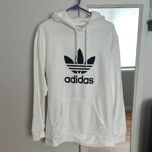 Adidas Hoodie with Black Trefoil Logo